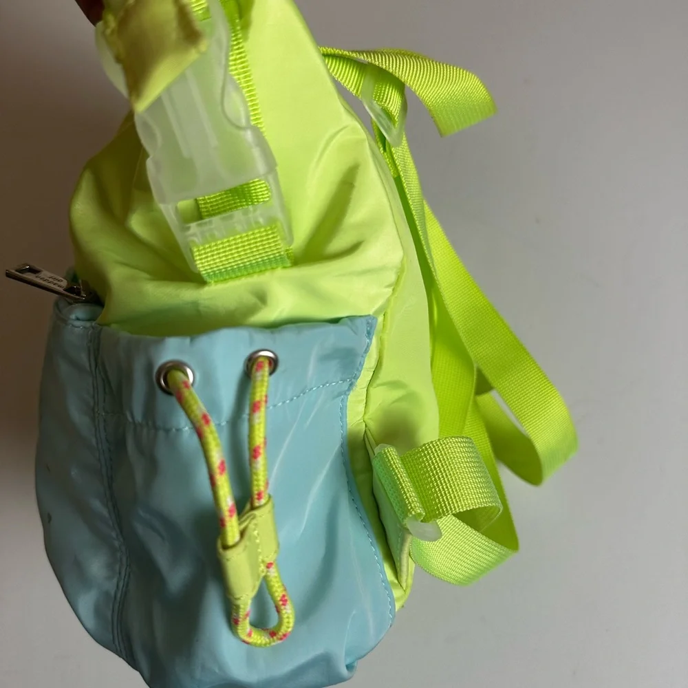 Madden Girl Two-Tone Neon and Light Blue Girls Bag